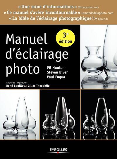 Manuel d'éclairage photo, 3e ed. (9782212143034-front-cover)