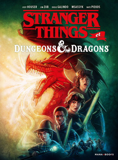 Stranger things et Dungeons & dragons (9791035502676-front-cover)