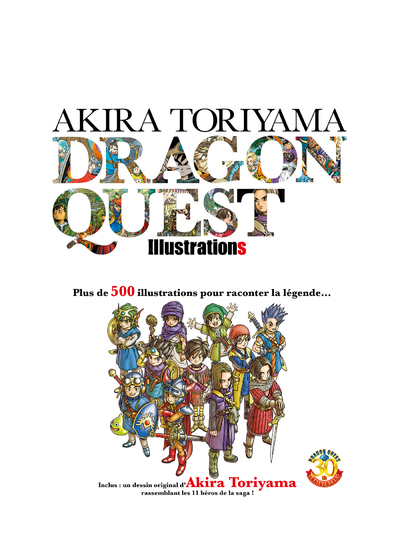 Akira Toriyama - Dragon Quest - Illustrations (9791035500498-front-cover)