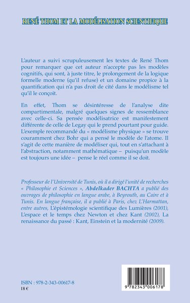 René Thom et la modélisation scientifique (9782343006178-back-cover)