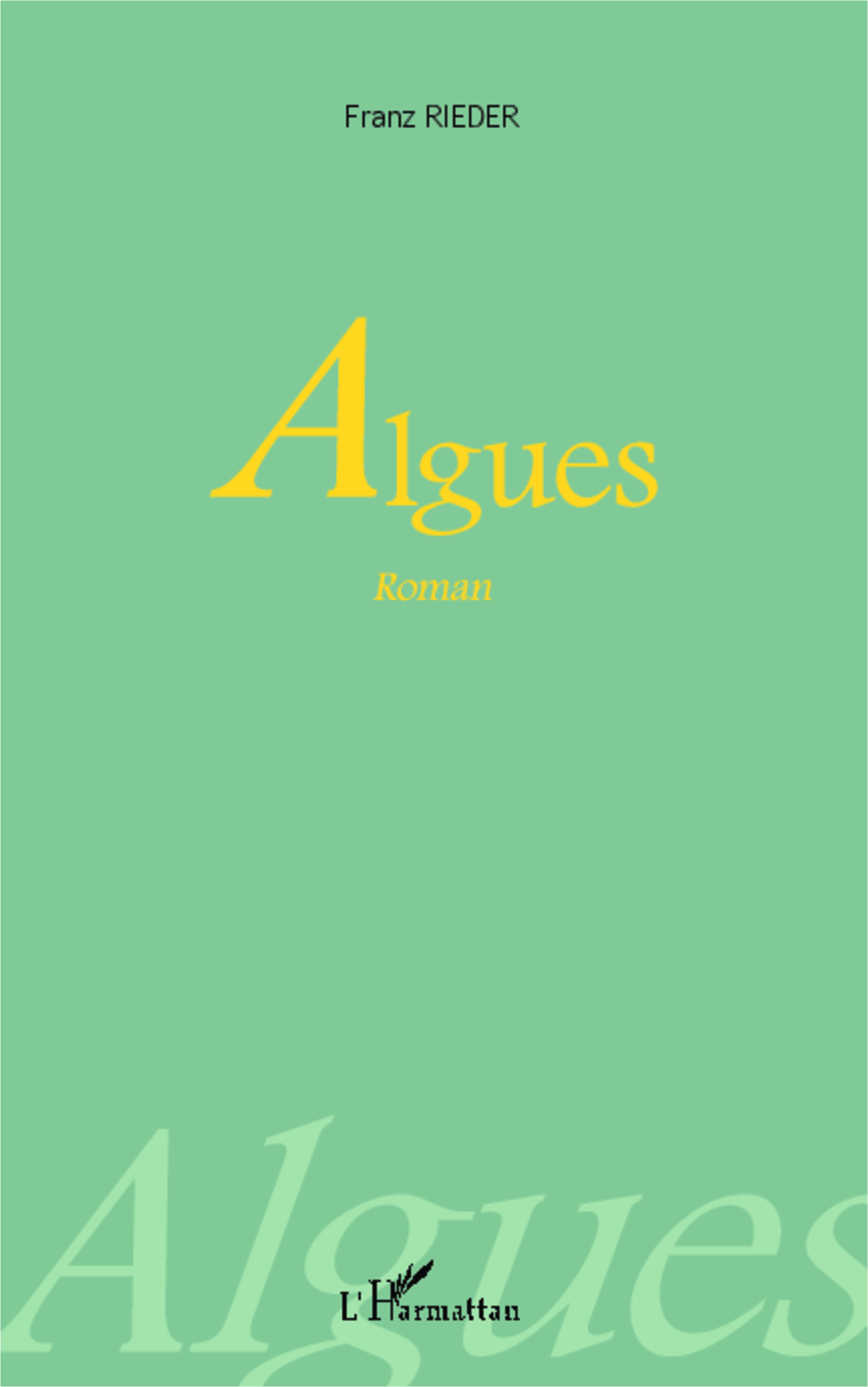 Algues, Roman (9782343024370-front-cover)
