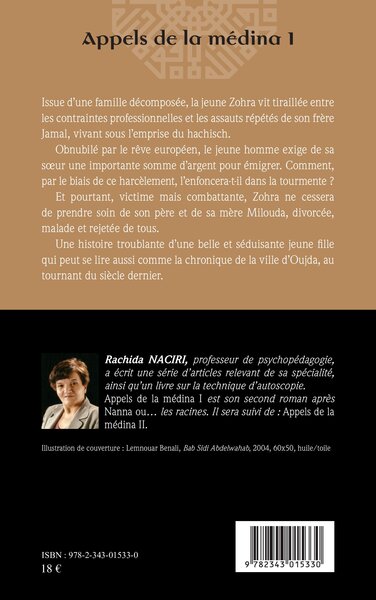 Appels de la médina, Tome 1 (9782343015330-back-cover)