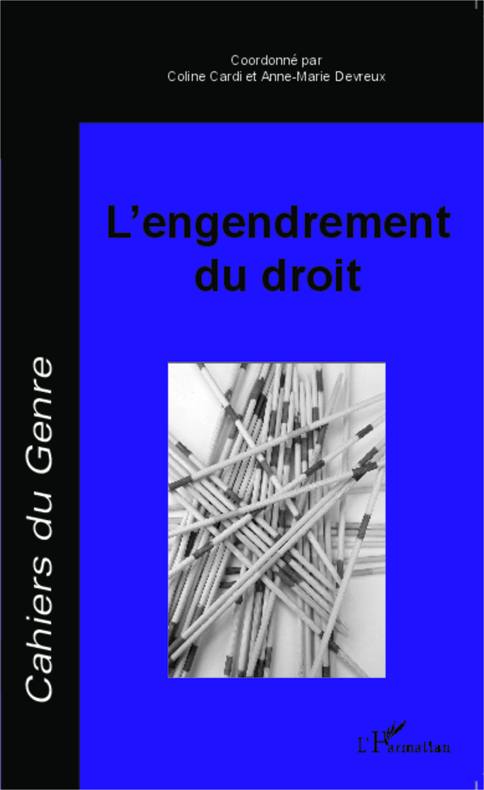 Cahiers du Genre, L'engendrement du droit (9782343049793-front-cover)