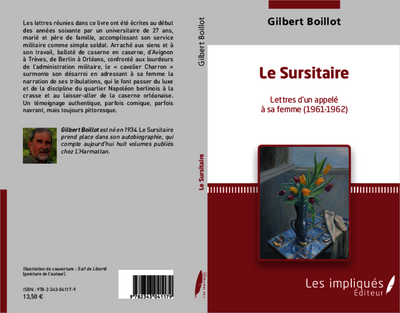 Le Sursitaire Lettres d'un appelé à sa femme (1961-1962) (9782343041179-front-cover)