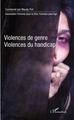 Violences de genre, violences du handicap (9782343086712-front-cover)