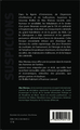 Suspicions, Roman noir (9782343044132-back-cover)