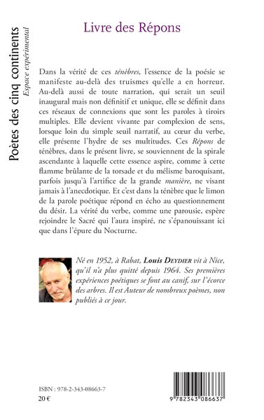 Livre des répons (9782343086637-back-cover)