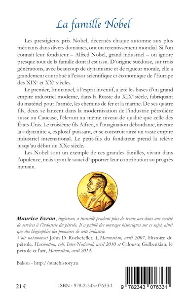 La famille Nobel (9782343076331-back-cover)