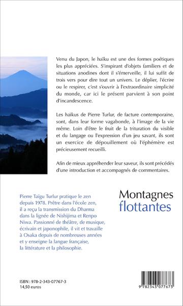 Montagnes flottantes, Haïkus d'un moine d'Occident au Japon (9782343077673-back-cover)