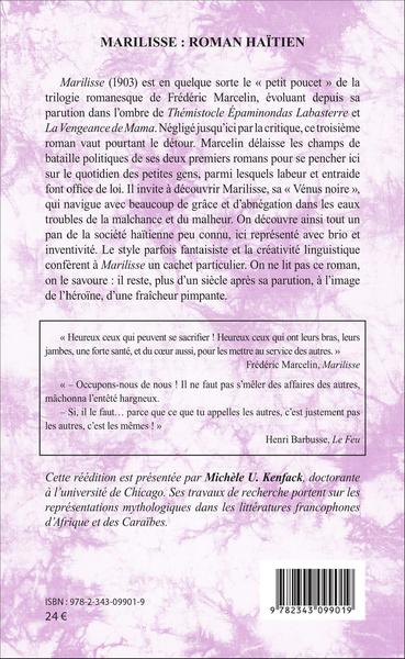 Marilisse : roman haïtien (9782343099019-back-cover)