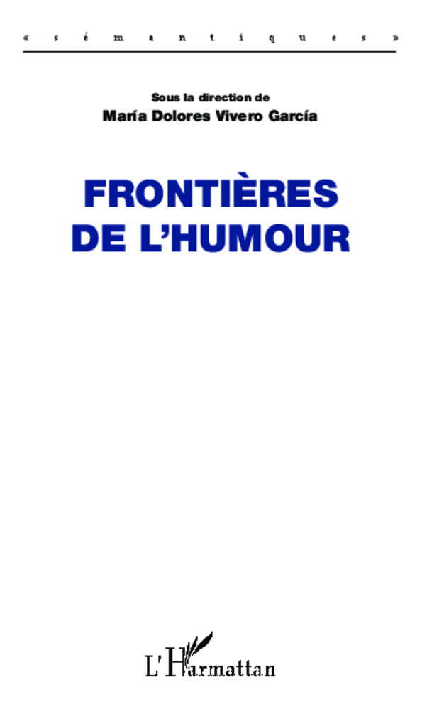 Frontières de l'humour (9782343006727-front-cover)