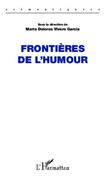 Frontières de l'humour (9782343006727-front-cover)