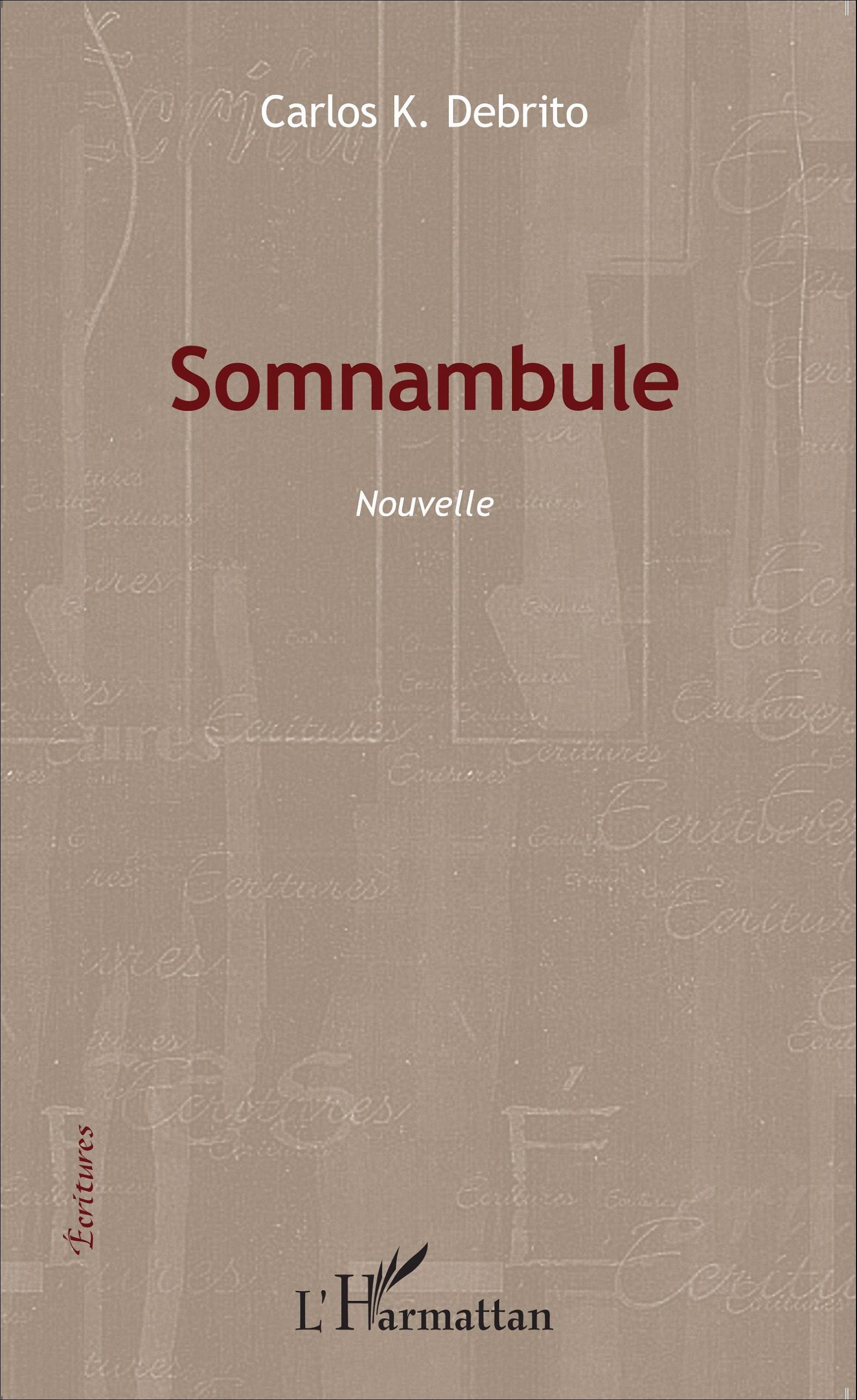 Somnambule, Nouvelle (9782343055817-front-cover)