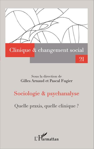 Sociologie et psychanalyse, Quelle praxis, quelle clinique ? - N°21 (9782343078540-front-cover)