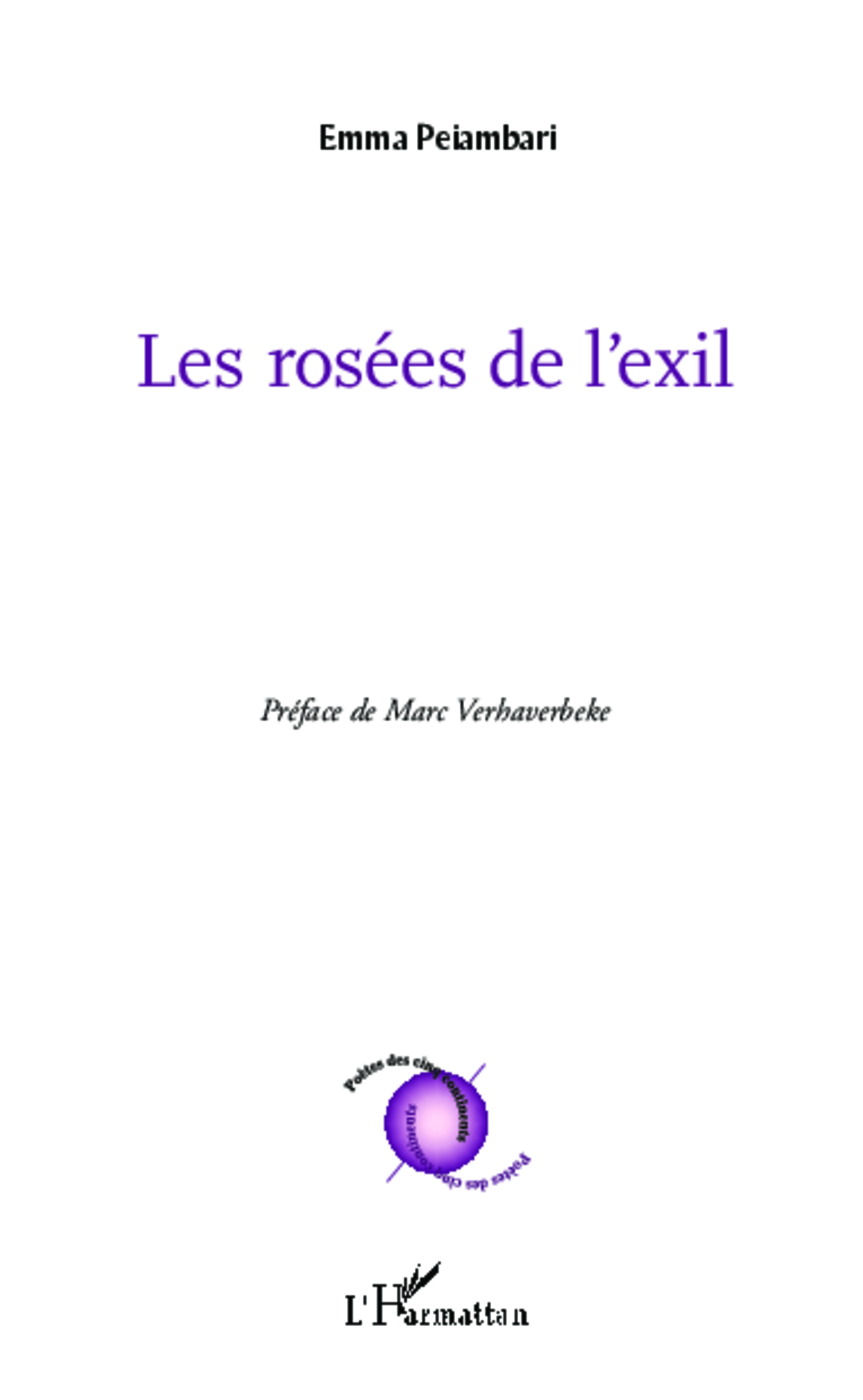 Les rosées de l'exil (9782343029856-front-cover)