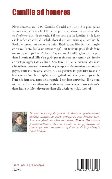 Camille ad honores (9782343006796-back-cover)