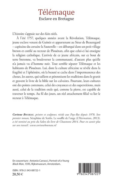 Télémaque, Esclave en Bretagne - Roman (9782343087221-back-cover)