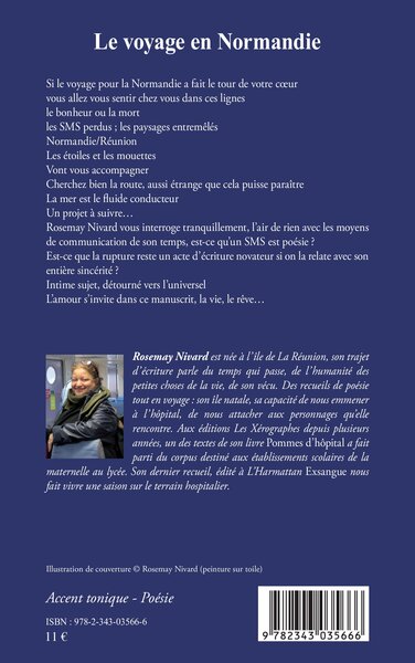 Le voyage en Normandie (9782343035666-back-cover)