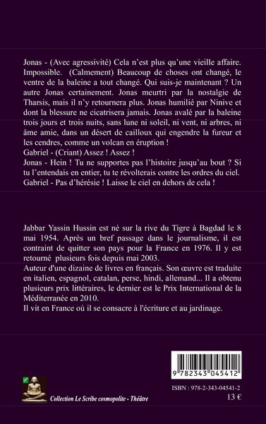 Le chemin de Jonas (9782343045412-back-cover)