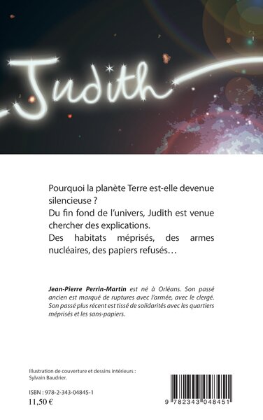 Judith, Une petite (et une grande) nouvelle (9782343048451-back-cover)