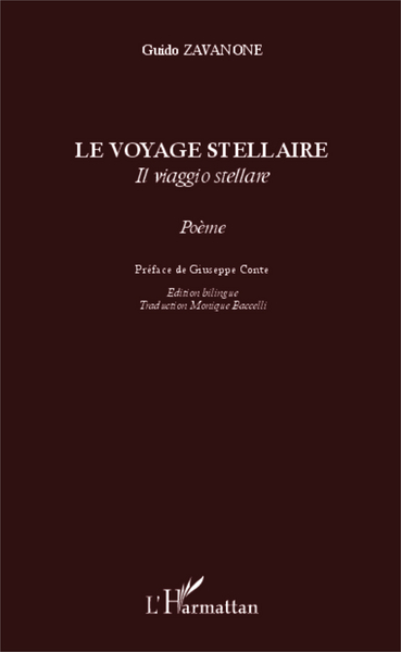 Le voyage stellaire, Il viaggio stellare - Edition bilingue Français Italien - Traduction Monique Baccelli (9782343037547-front-cover)
