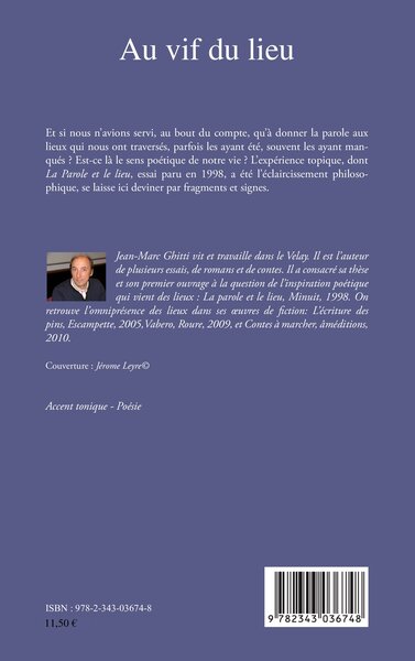 Au vif du lieu (9782343036748-back-cover)