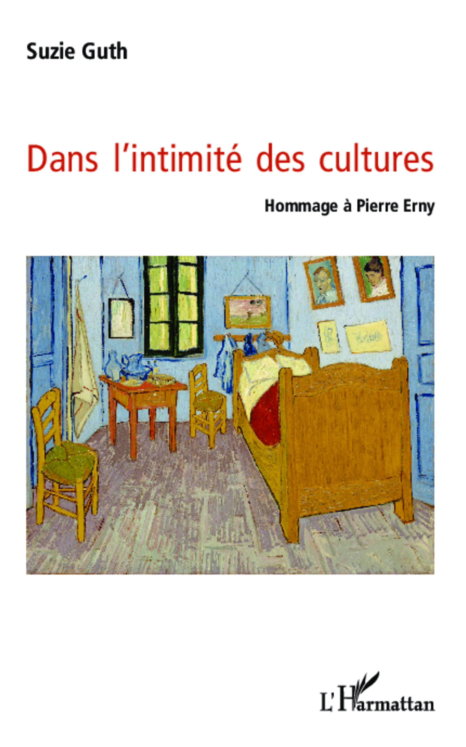 Dans l'intimité des cultures, Hommage à Pierre Erny (9782343019147-front-cover)