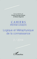 Logique et métaphysique de la connaissance, Cahiers épistémo-logiques N° 2-2014 (9782343045047-front-cover)