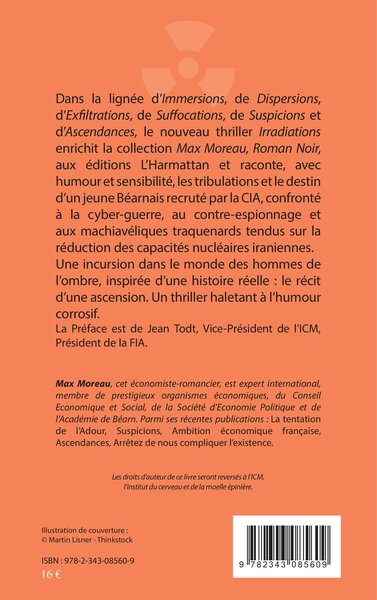 Irradiations, Roman noir (9782343085609-back-cover)