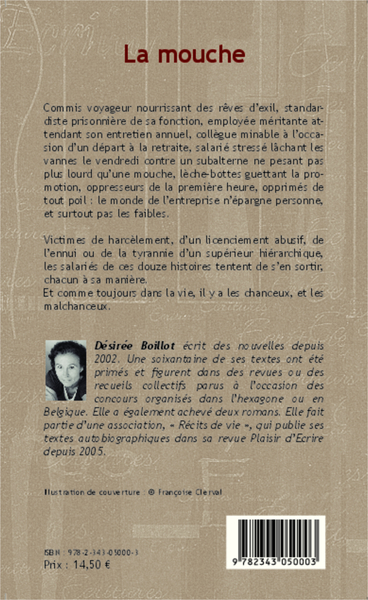 La mouche, Nouvelles (9782343050003-back-cover)