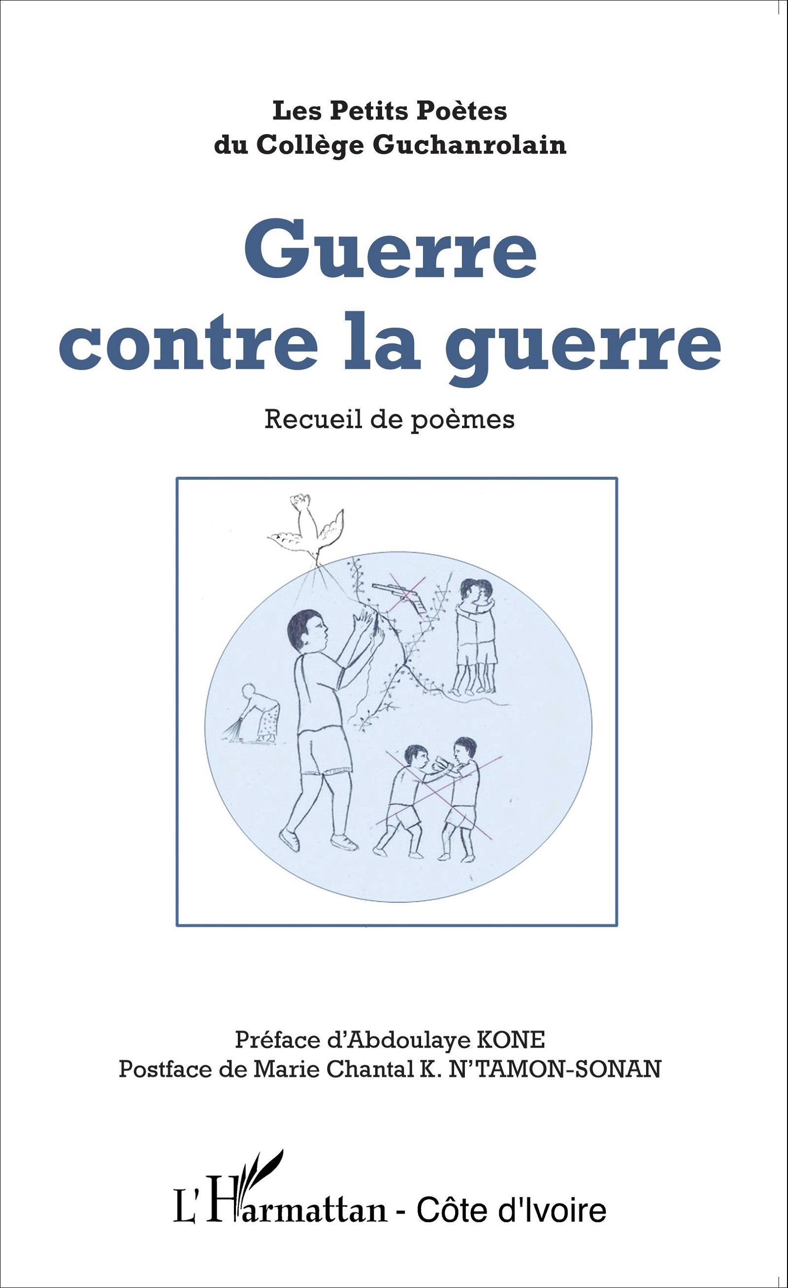 Guerre conte la guerre, Recueil de poèmes (9782343074948-front-cover)