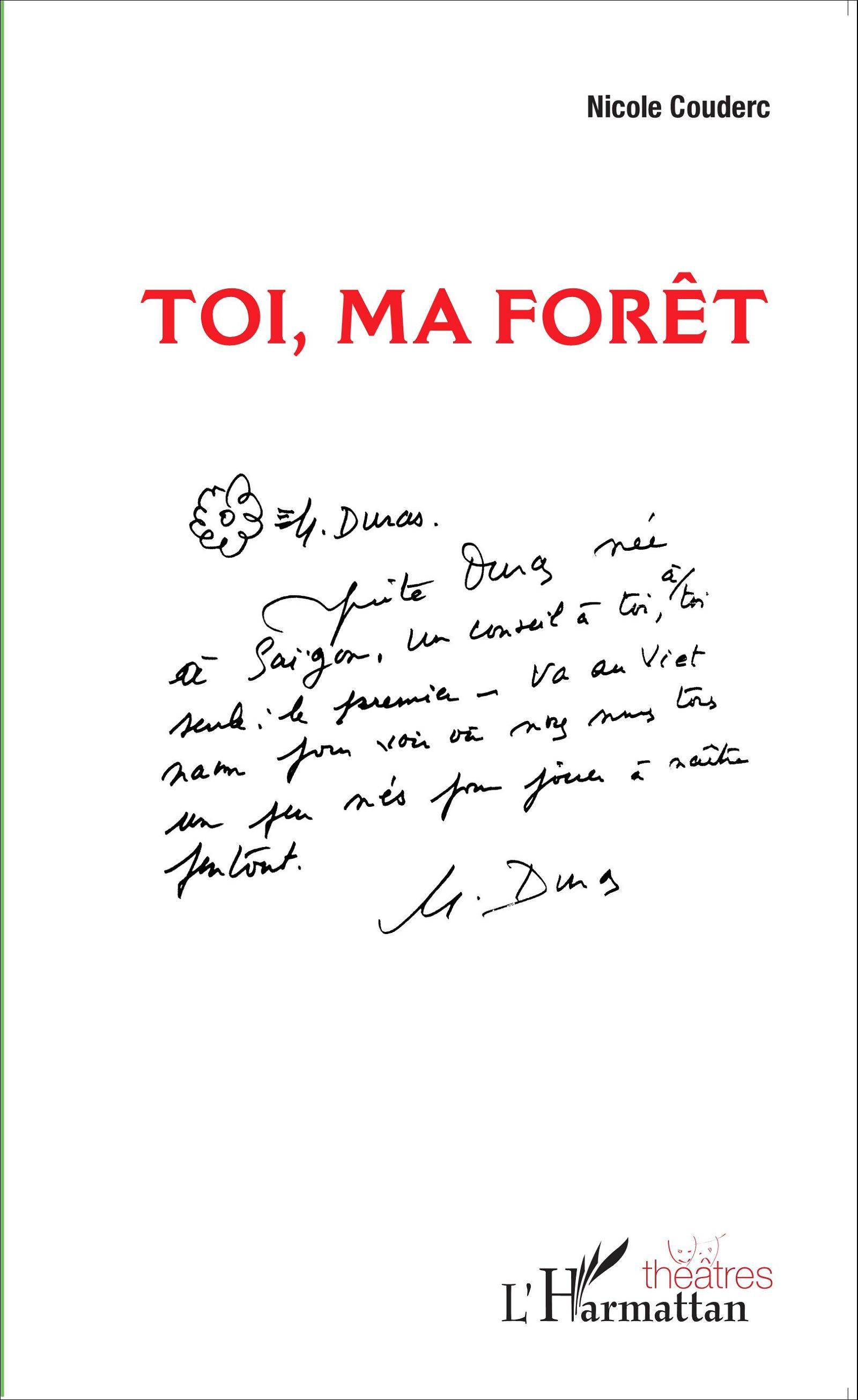 Toi, ma forêt  (Cd audio inclus) (9782343063454-front-cover)