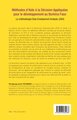 Méthodes d'Aide à la Décision Appliquées pour le développement au Burkina Faso, La méthodologie Data Envelopment Analysis (DEA) (9782343032283-back-cover)