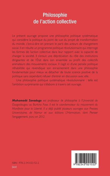 Philosophie de l'action collective (9782343021522-back-cover)