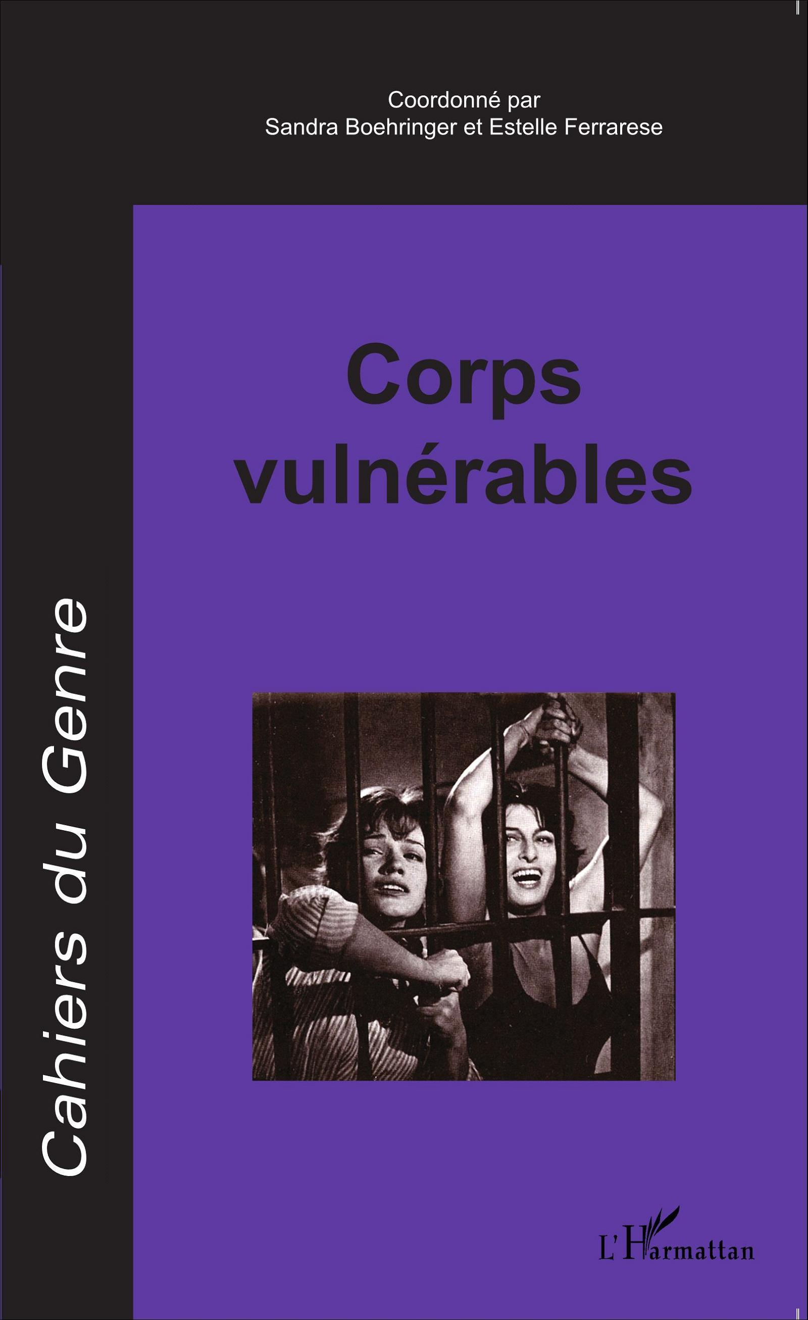Cahiers du Genre, Corps vulnérables (9782343061221-front-cover)