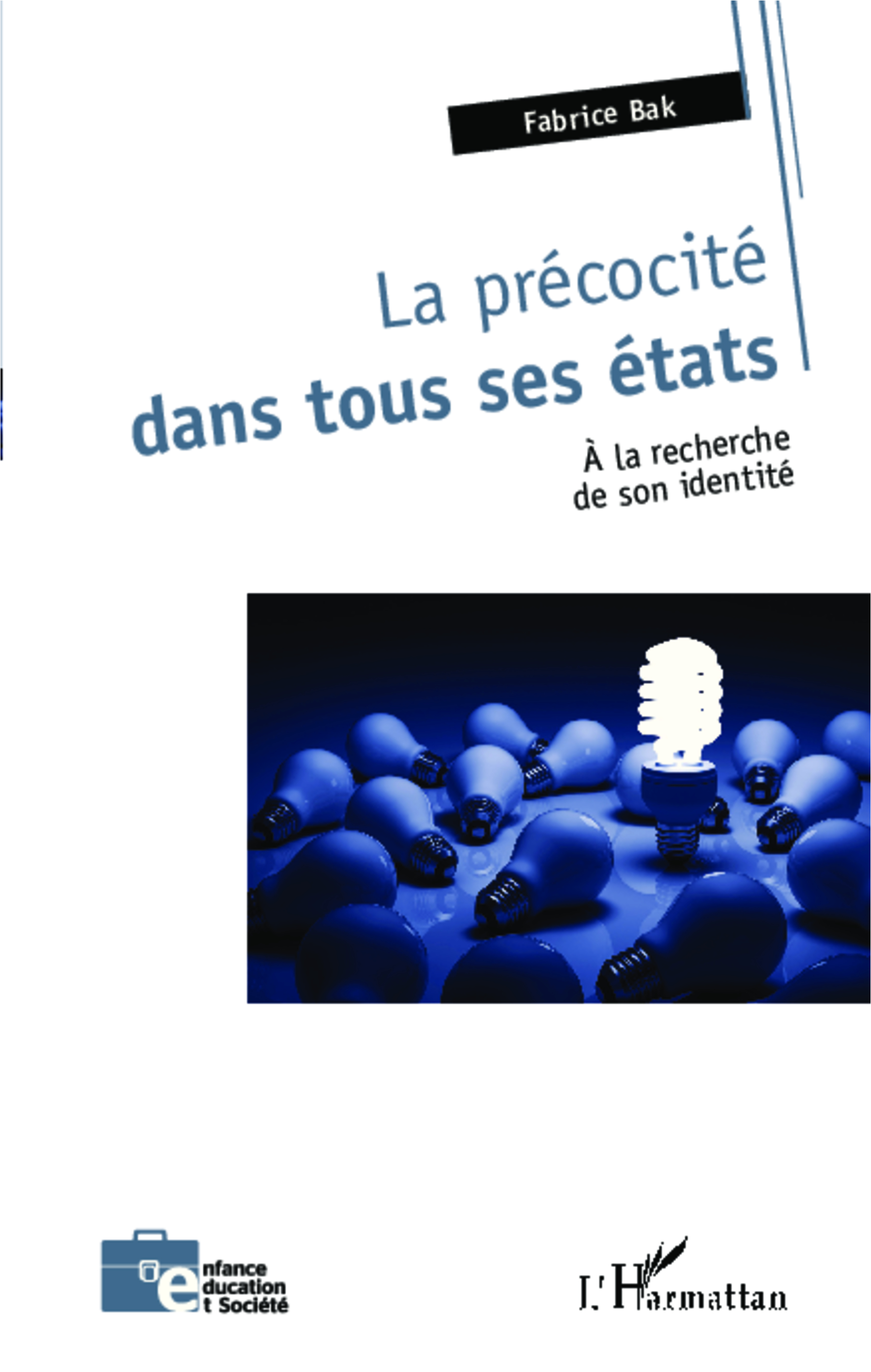 La précocité dans tous ses états, A la recherche de son identité (9782343013244-front-cover)