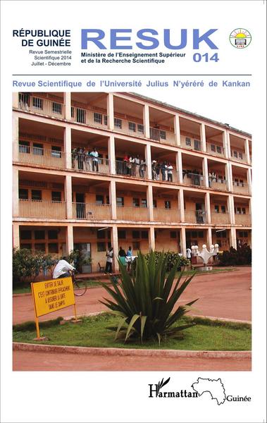 Revue Scientifique de l'Université Julius N'yéréré de Kankan, Resuk 14 (9782343057217-front-cover)