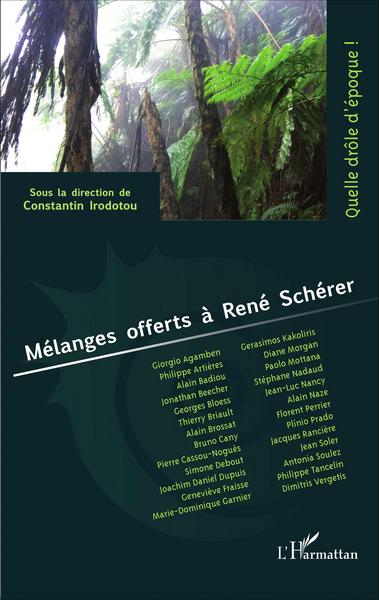 Mélanges offerts à René Schérer (9782343075273-front-cover)