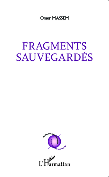 Fragments sauvegardés (9782343036663-front-cover)