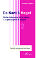 De Kant à Hegel (Tome 2), De la philosophie de la nature à la philosophie de l'esprit (9782343012995-front-cover)