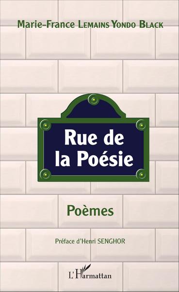 Rue de la poésie. Poèmes (9782343091259-front-cover)