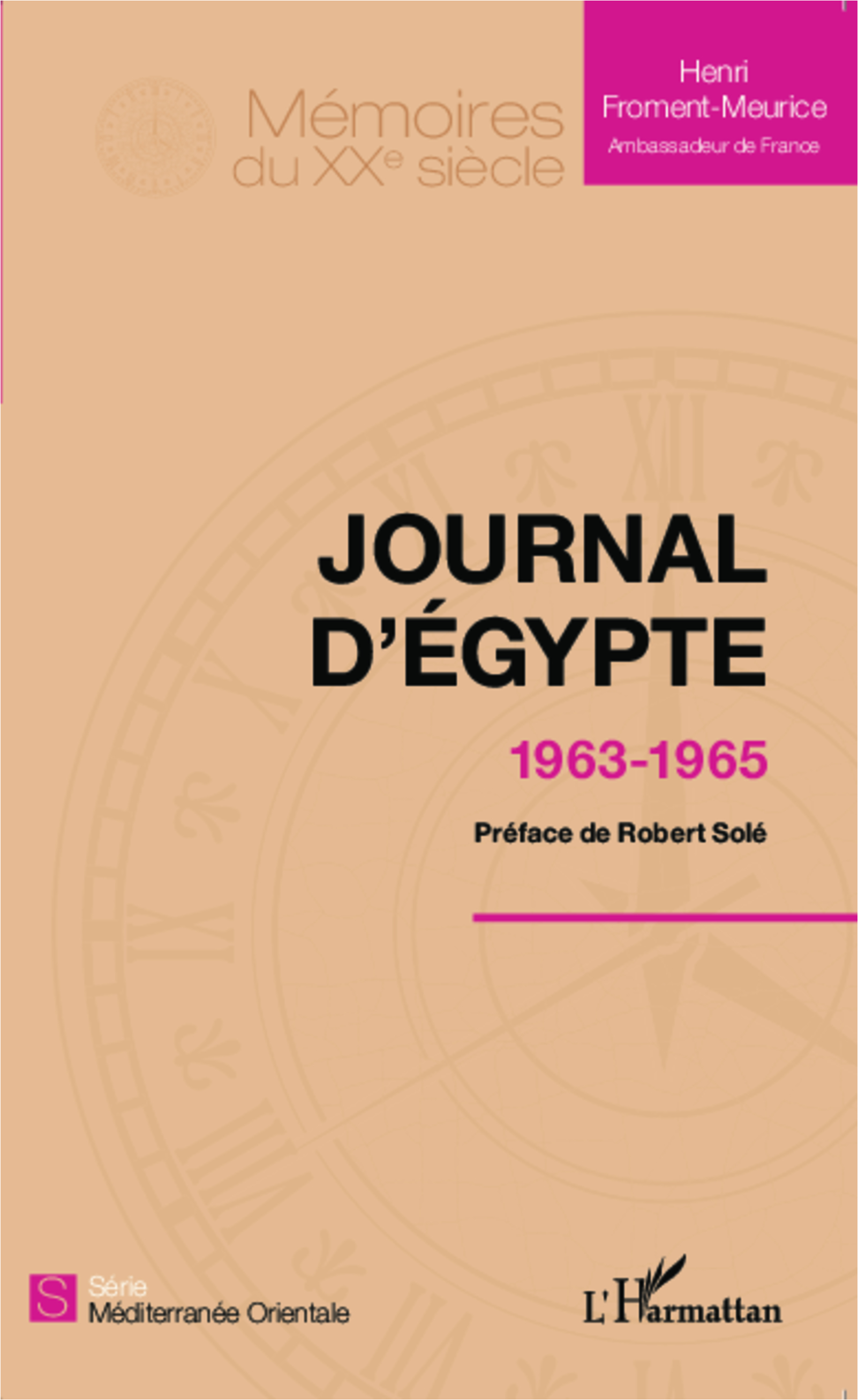 Journal d'Egypte, 1963-1965 (9782343038742-front-cover)