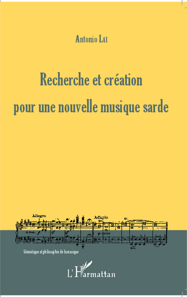 Recherche et création pour une nouvelle musique sarde (9782343020839-front-cover)