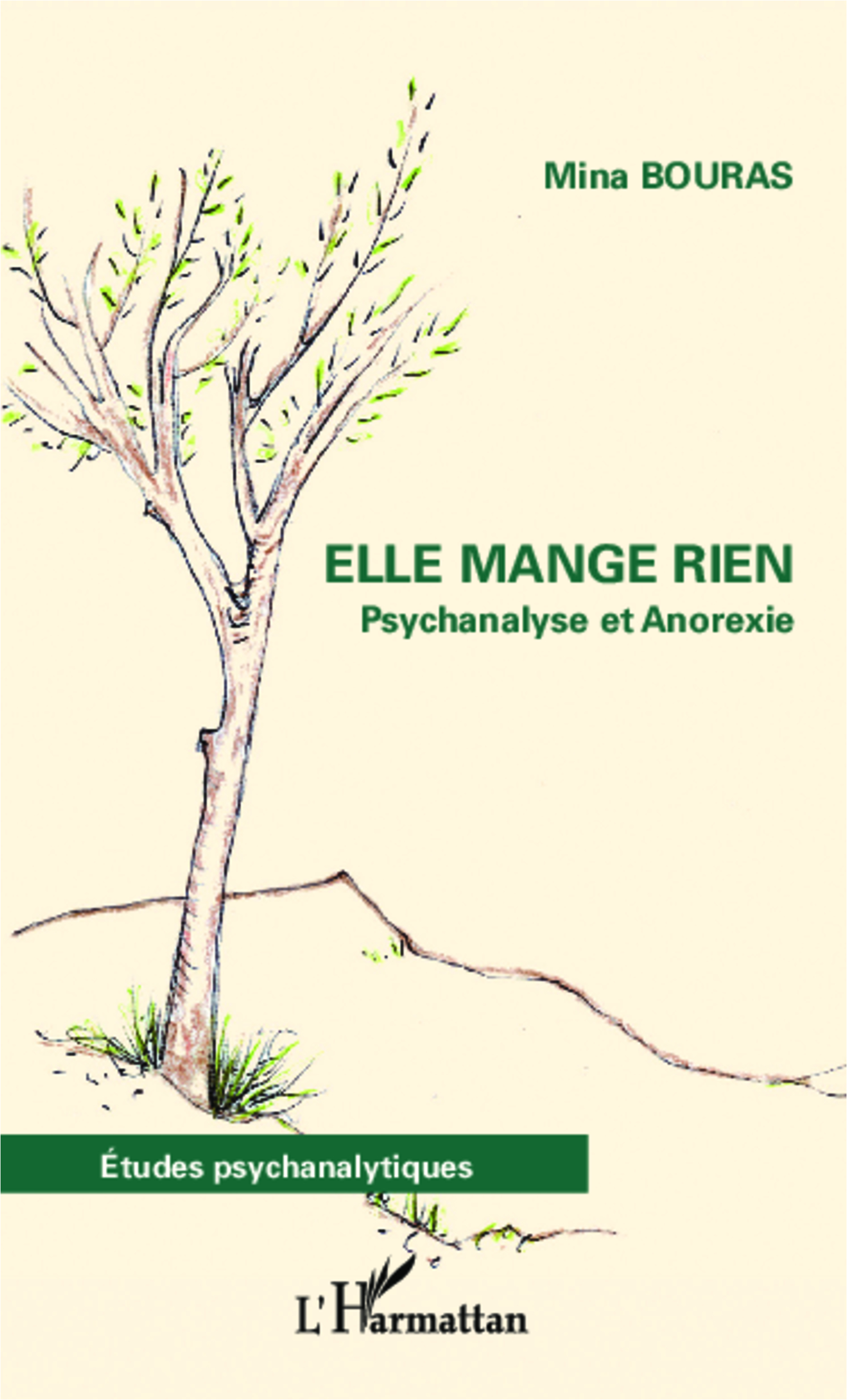 Elle mange rien, Psychanalyse et Anorexie (9782343028088-front-cover)