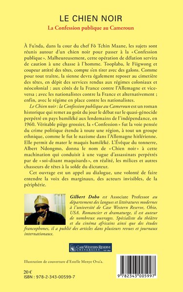 Le chien noir, La confession publique au Cameroun (9782343005997-back-cover)