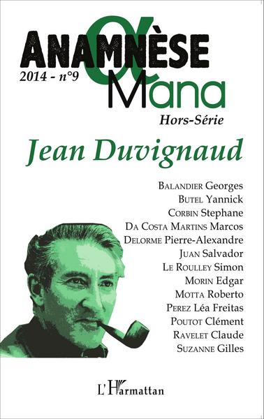 ANAMNESE, Jean Duvignaud (9782343046648-front-cover)
