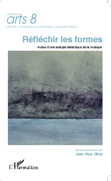 Réfléchir les formes, Autour d'une analyse dialectique de la musique (9782343015989-front-cover)