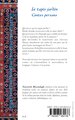 Le tapis jardin, Contes persans (9782343062136-back-cover)