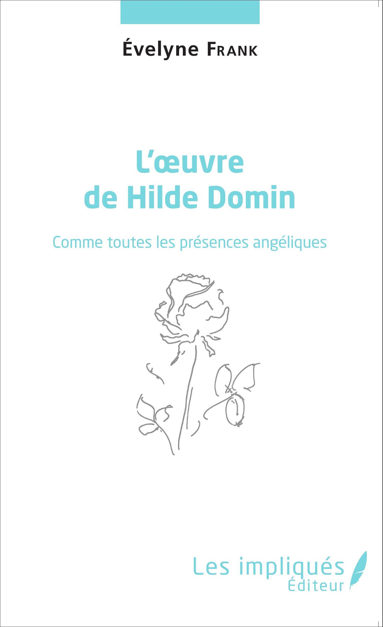 L'oeuvre de Hilde Domin (9782343065076-front-cover)