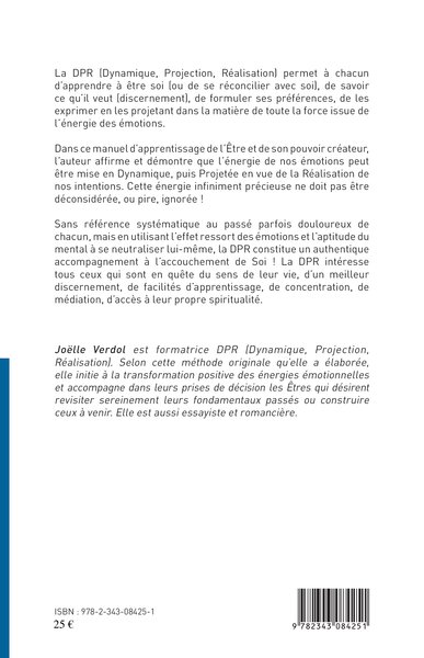 La méthode DPR, Dynamique/Projection/Réalisation (9782343084251-back-cover)